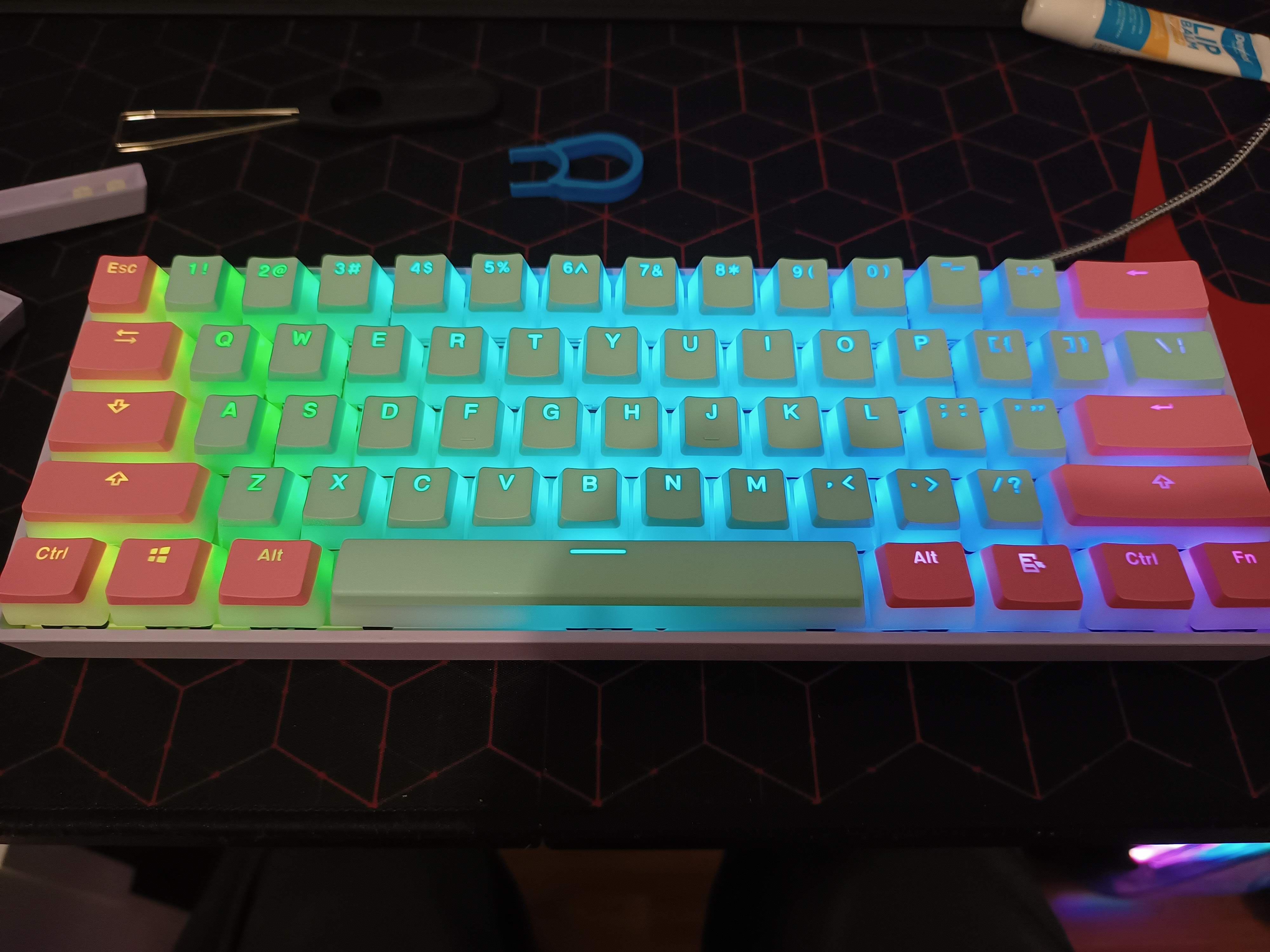 Original KB with Keycaps